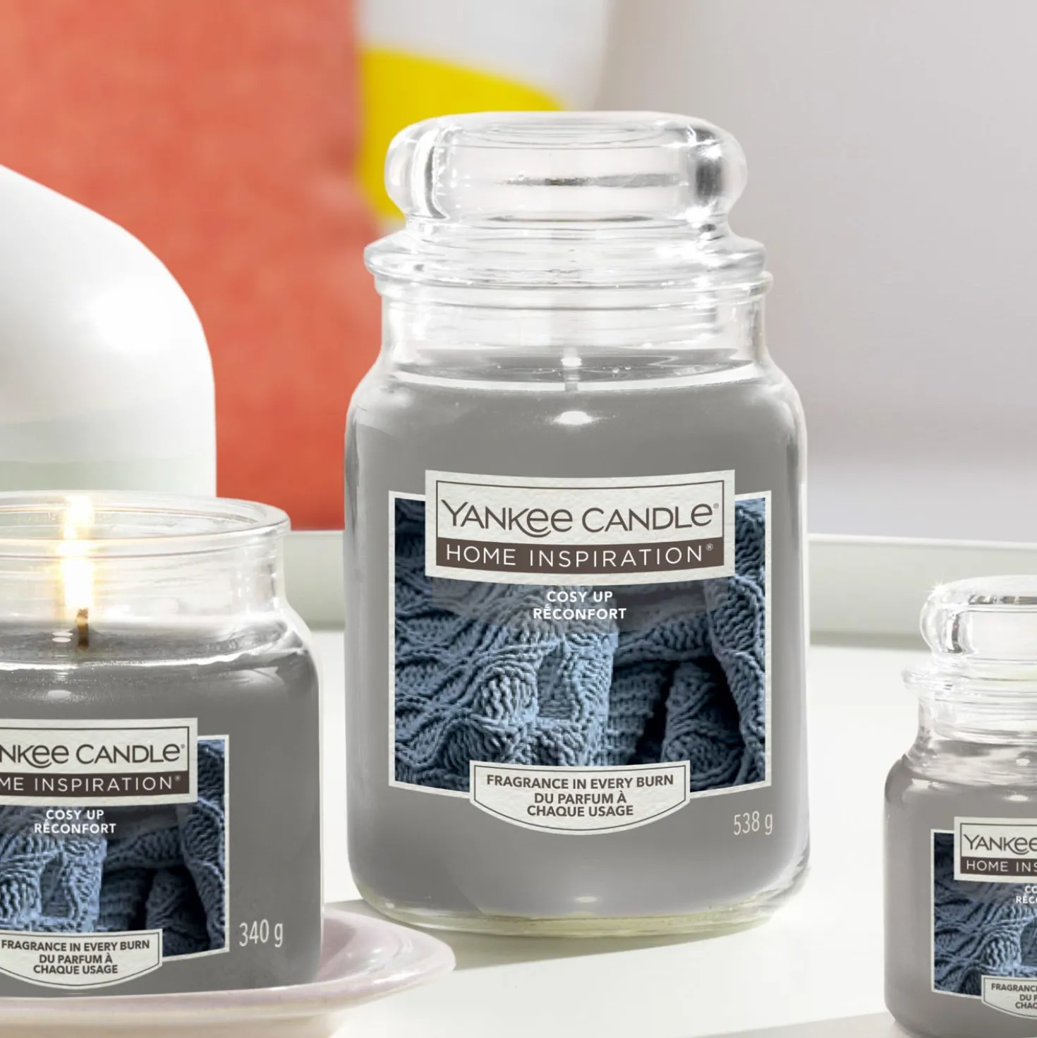 Cosy up, candela in giara grande Yankee Candle