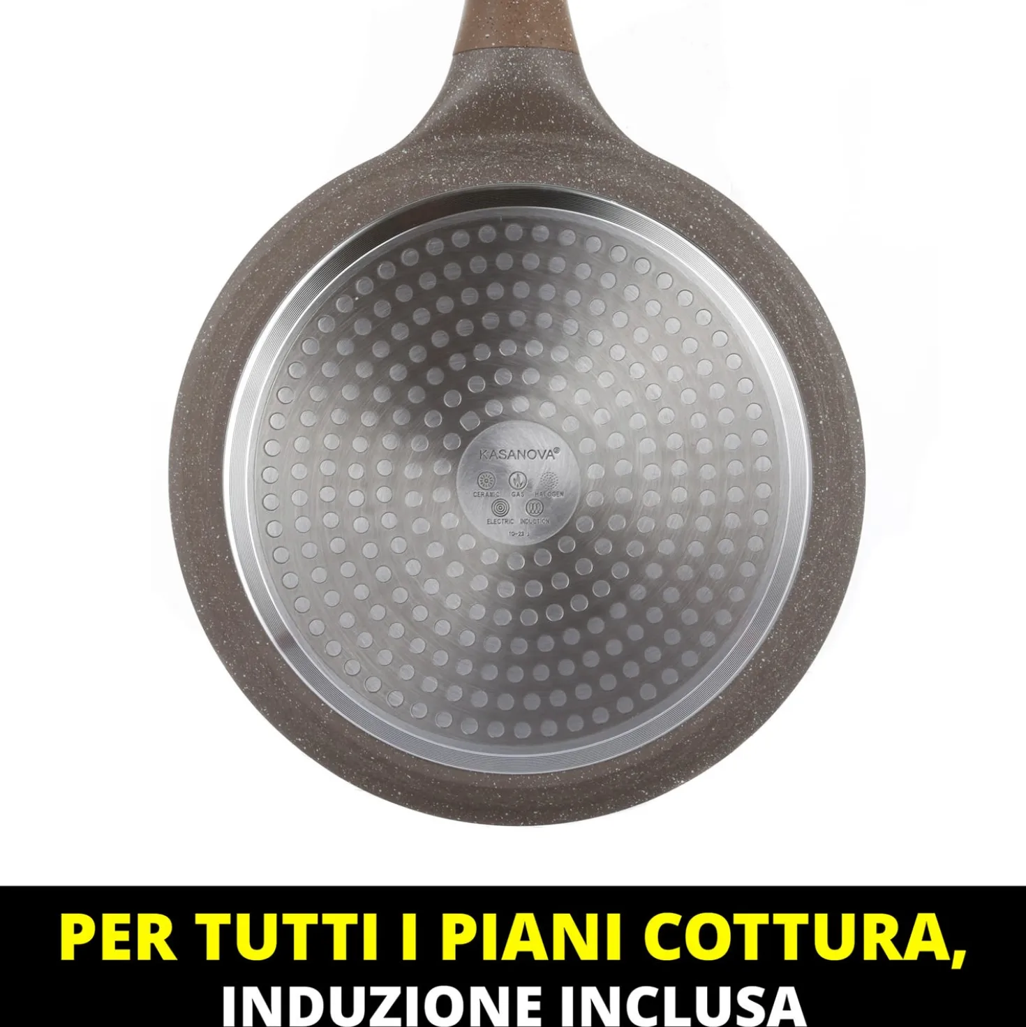 Crepiera 24 cm antiaderente 0 grassi