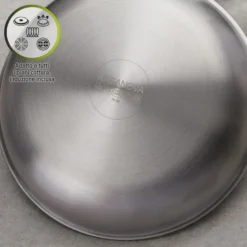 Crepiera 24 cm a 3 strati Tri - ply