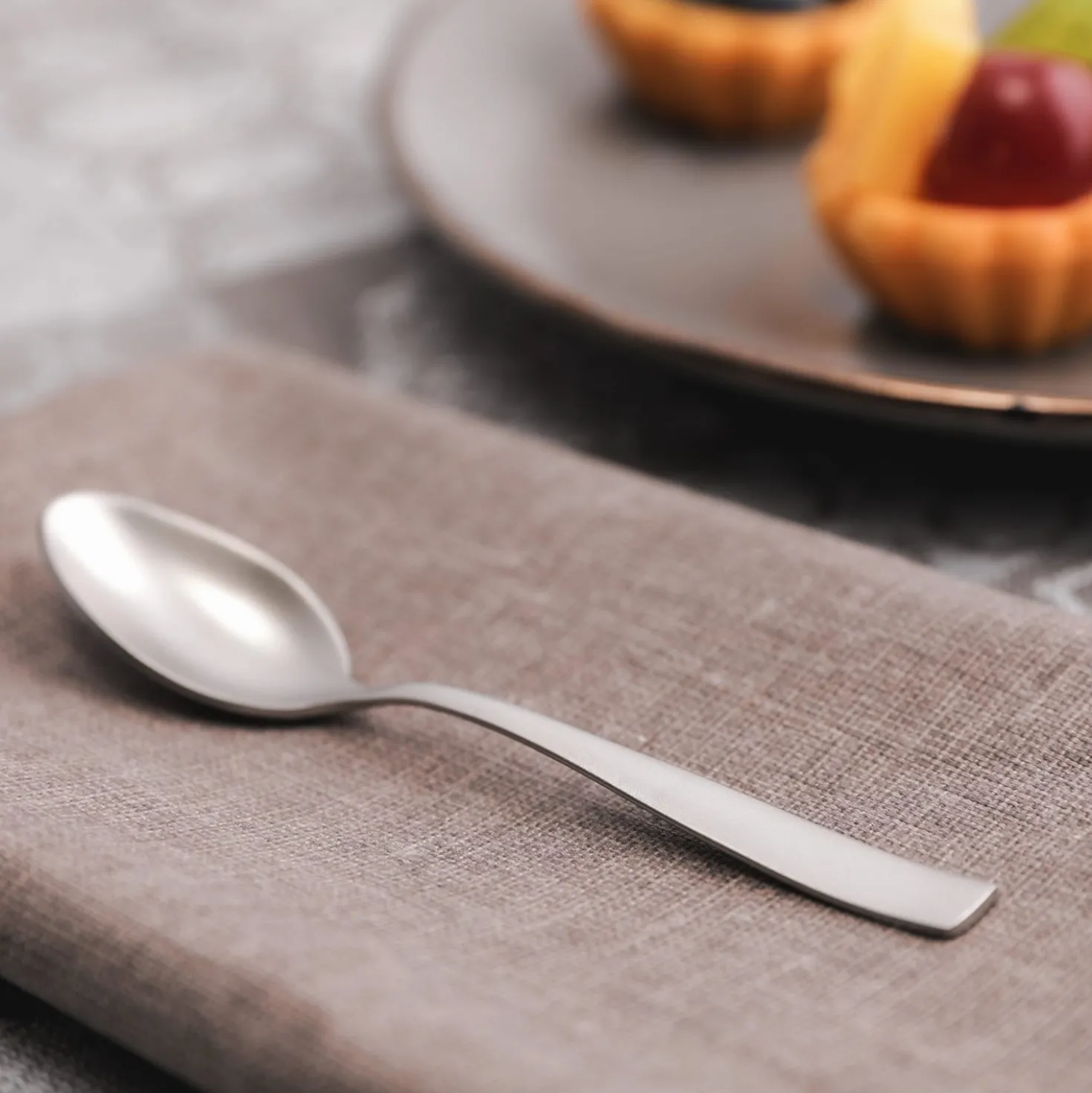 Cucchiaino Infinity in acciaio inox, da 11 cm