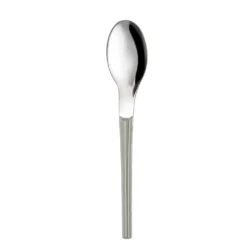 Cucchiaio in acciaio inox manico nocciola Eme