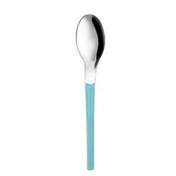 Cucchiaio in acciaio inox manico turchese Eme
