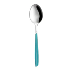 Cucchiaio tavola sfuso azzurro in acciaio inox Silhouette