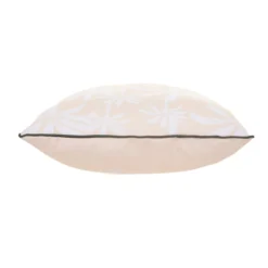 Cuscino arredo idrorepellente 50x50 cm palme beige