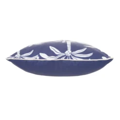 Cuscino arredo idrorepellente 40x40 cm palme blu