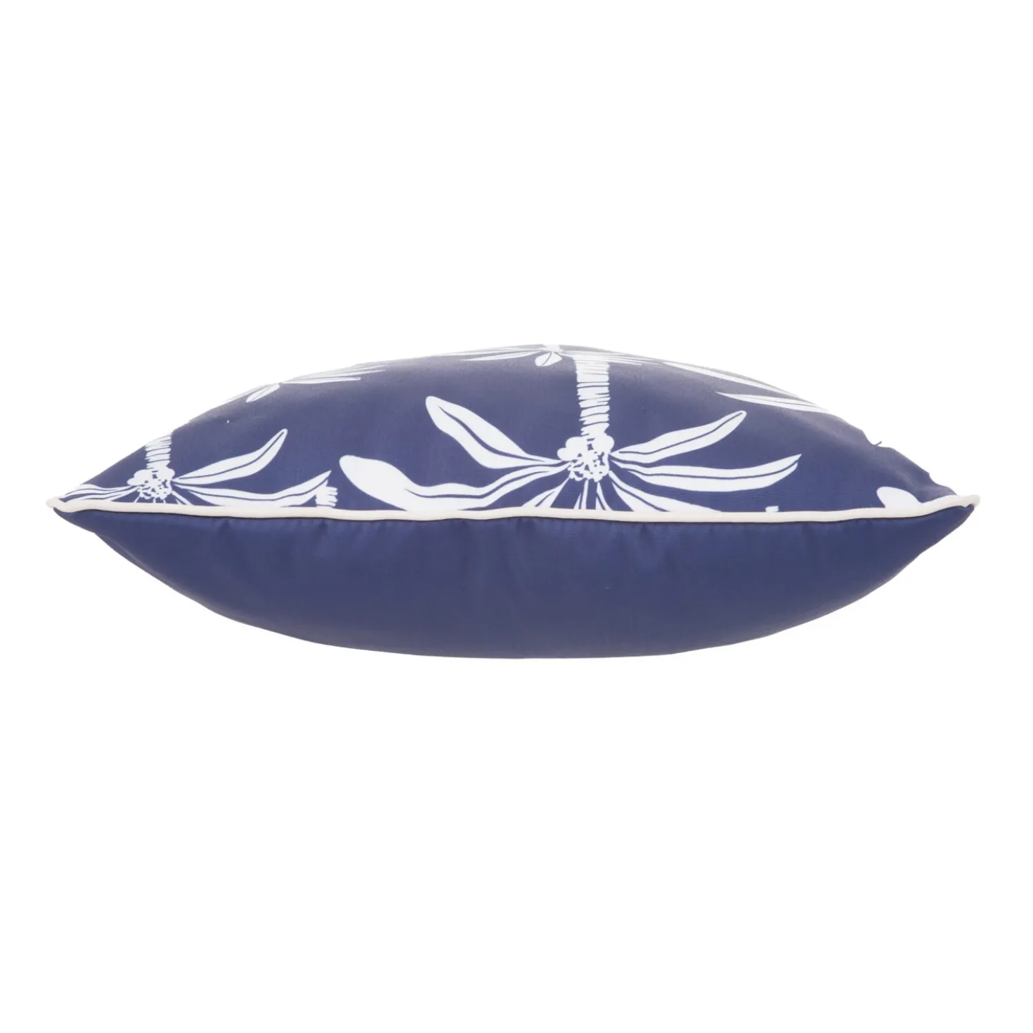 Cuscino arredo idrorepellente 40x40 cm palme blu