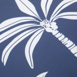 Cuscino arredo idrorepellente 40x40 cm palme blu