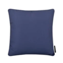 Cuscino arredo idrorepellente 40x40 cm palme blu