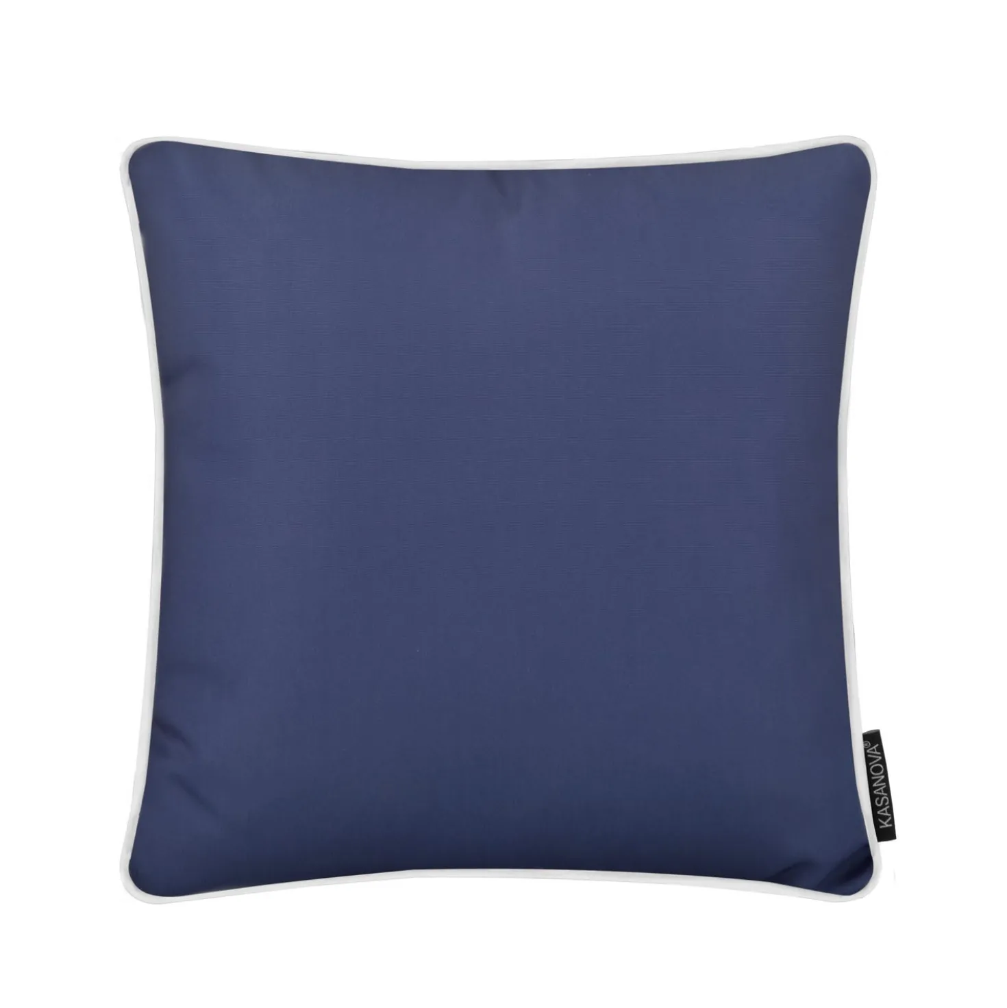 Cuscino arredo idrorepellente 40x40 cm palme blu