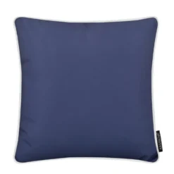 Cuscino arredo idrorepellente 50x50 cm palme blu