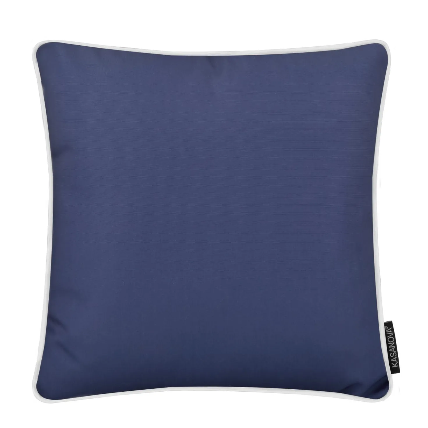 Cuscino arredo idrorepellente 50x50 cm palme blu