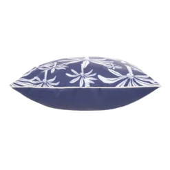 Cuscino arredo idrorepellente 50x50 cm palme blu