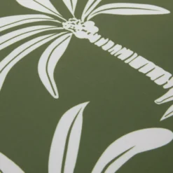 Cuscino arredo idrorepellente 50x50 cm palme verde