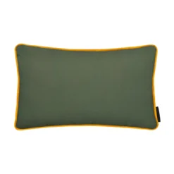 Cuscino arredo idrorepellente 30x50 cm righe verde