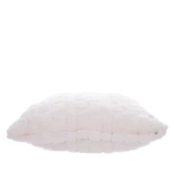 Cuscino arredo latte jaquard sherpa 45x45 cm