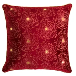 Cuscino arredo 40x40 cm Dandelion bordeaux