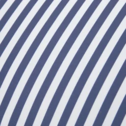 Cuscino cilindrico idrorepellente 18x50 cm righe blu
