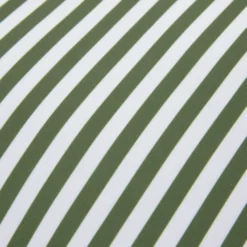Cuscino cilindrico idrorepellente 18x50 cm righe verde