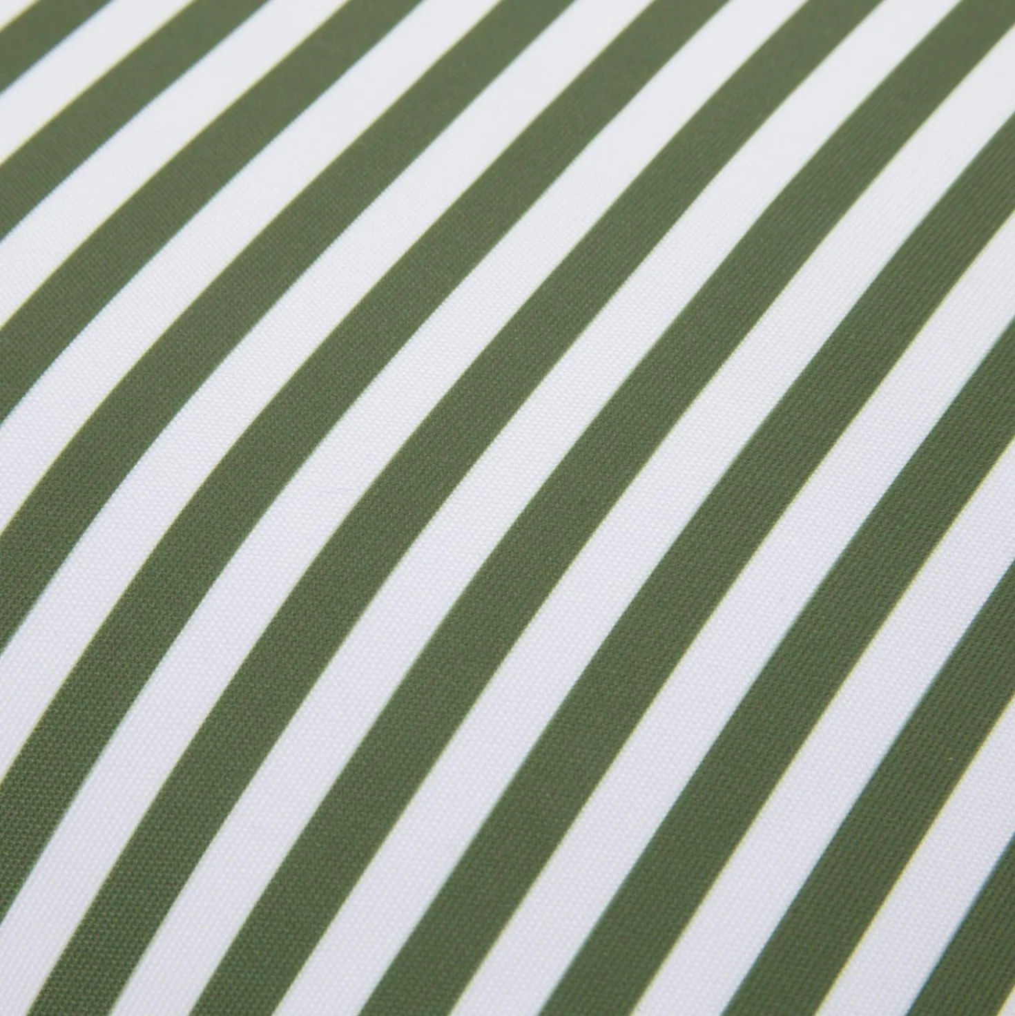 Cuscino cilindrico idrorepellente 18x50 cm righe verde