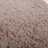 Cuscino cuore arredo cammello sherpa 30x50 cm