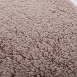 Cuscino cuore arredo cammello sherpa 30x50 cm
