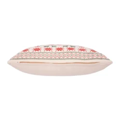 Cuscino divano 45x45 cm bianco renne