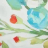 Cuscino divano 45x45 cm fiori acquerello