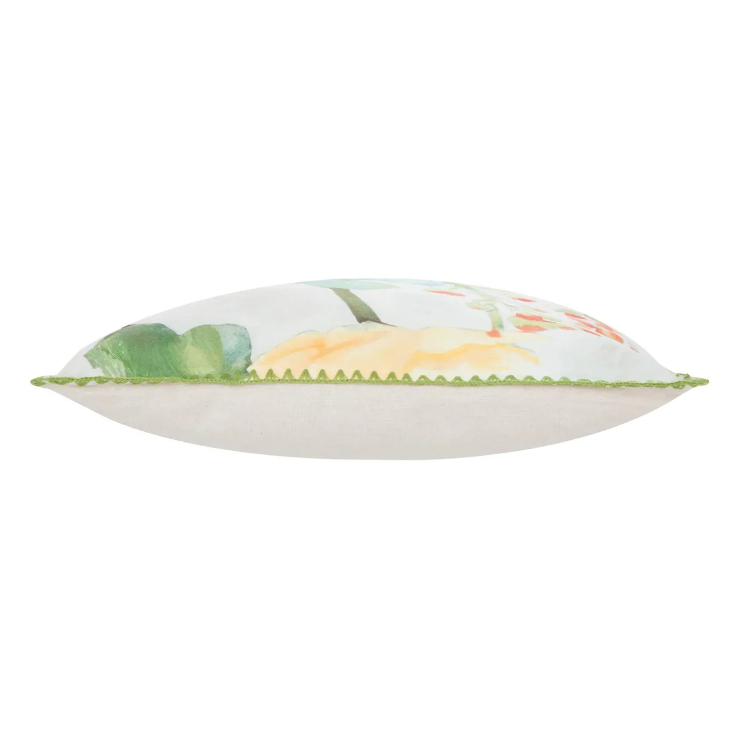 Cuscino divano 45x45 cm fiori acquerello