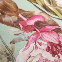 Cuscino divano 45x45 cm fiori rosa