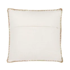 Cuscino divano 45x45 cm fiori tortora