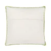 Cuscino divano 45x45 cm fiori verdi