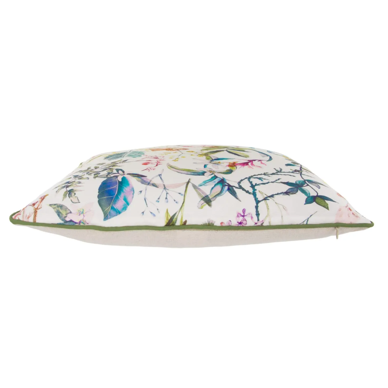 Cuscino divano 45x45 cm foglie colorate