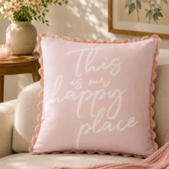 Cuscino divano 45x45 cm Happy place