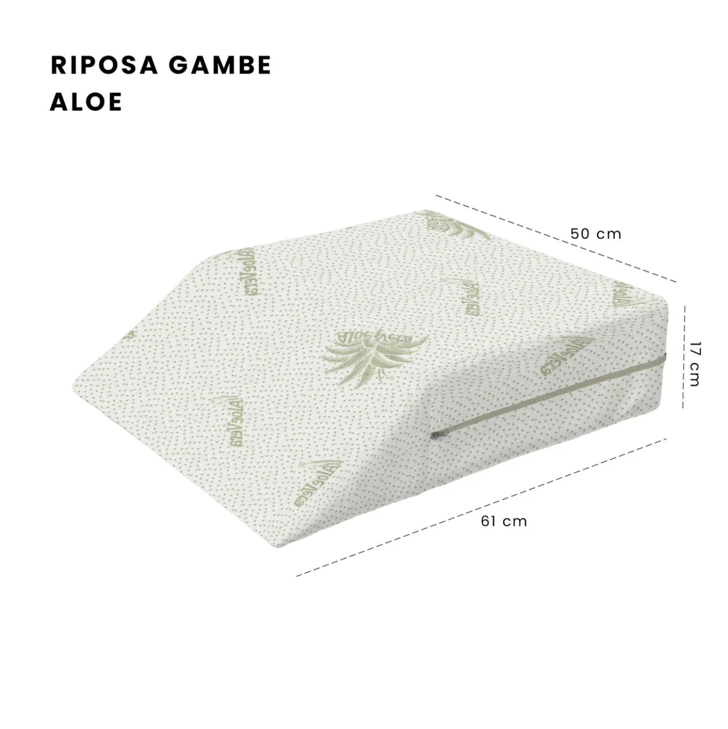 Cuscino posturale per gambe con Aloe Datex