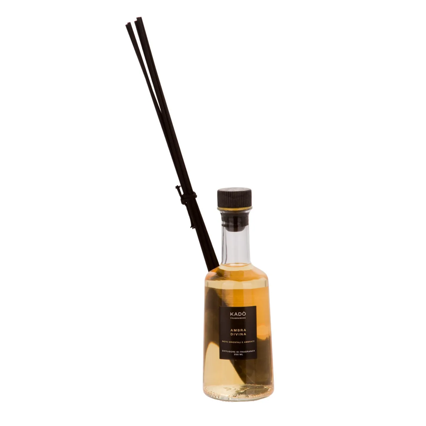 Diffusore ambiente con bastoncini 250 ml Ambra divina