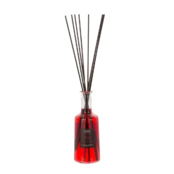 Diffusore ambiente con bastoncini 250 ml Rosso rubino