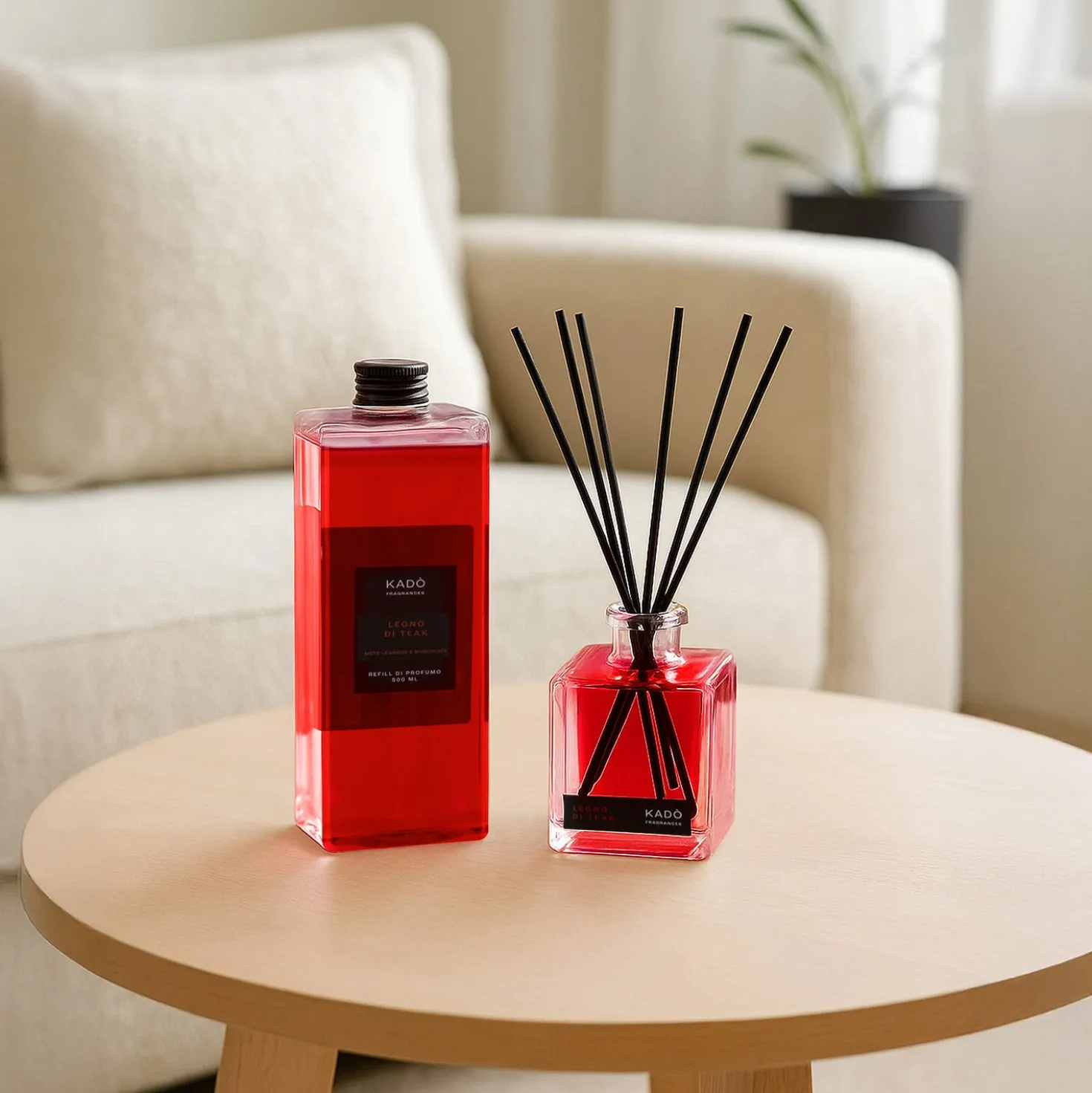 Diffusore ambiente Rosso Rubino 500 ml Kadò Fragrances
