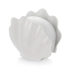 Diffusore conchiglia con cromoterapia bianco