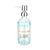 Dispenser sapone vetro 500 ml Le Mani Color Bloom