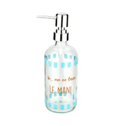 Dispenser sapone vetro 500 ml Le Mani Color Bloom