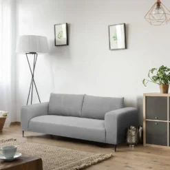 Divano 3 posti Moira grigio