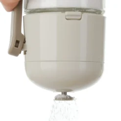 Dosatore sale in vetro 180 ml beige