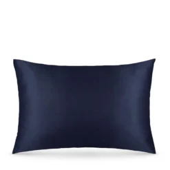 Federa in raso blu 50x80 cm