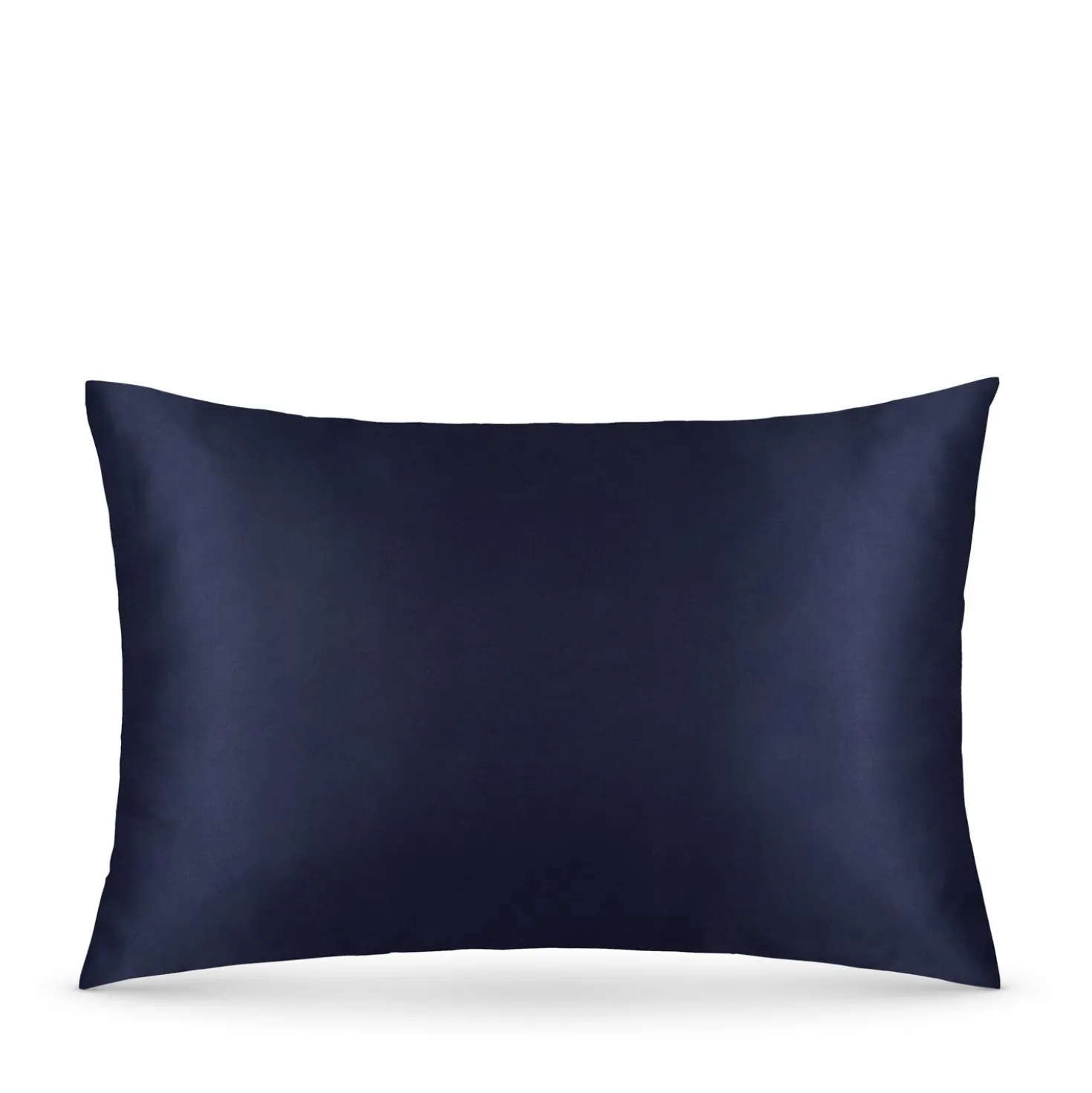 Federa in raso blu 50x80 cm