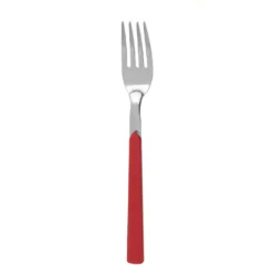 Forchetta con manico rosso Fast Eme