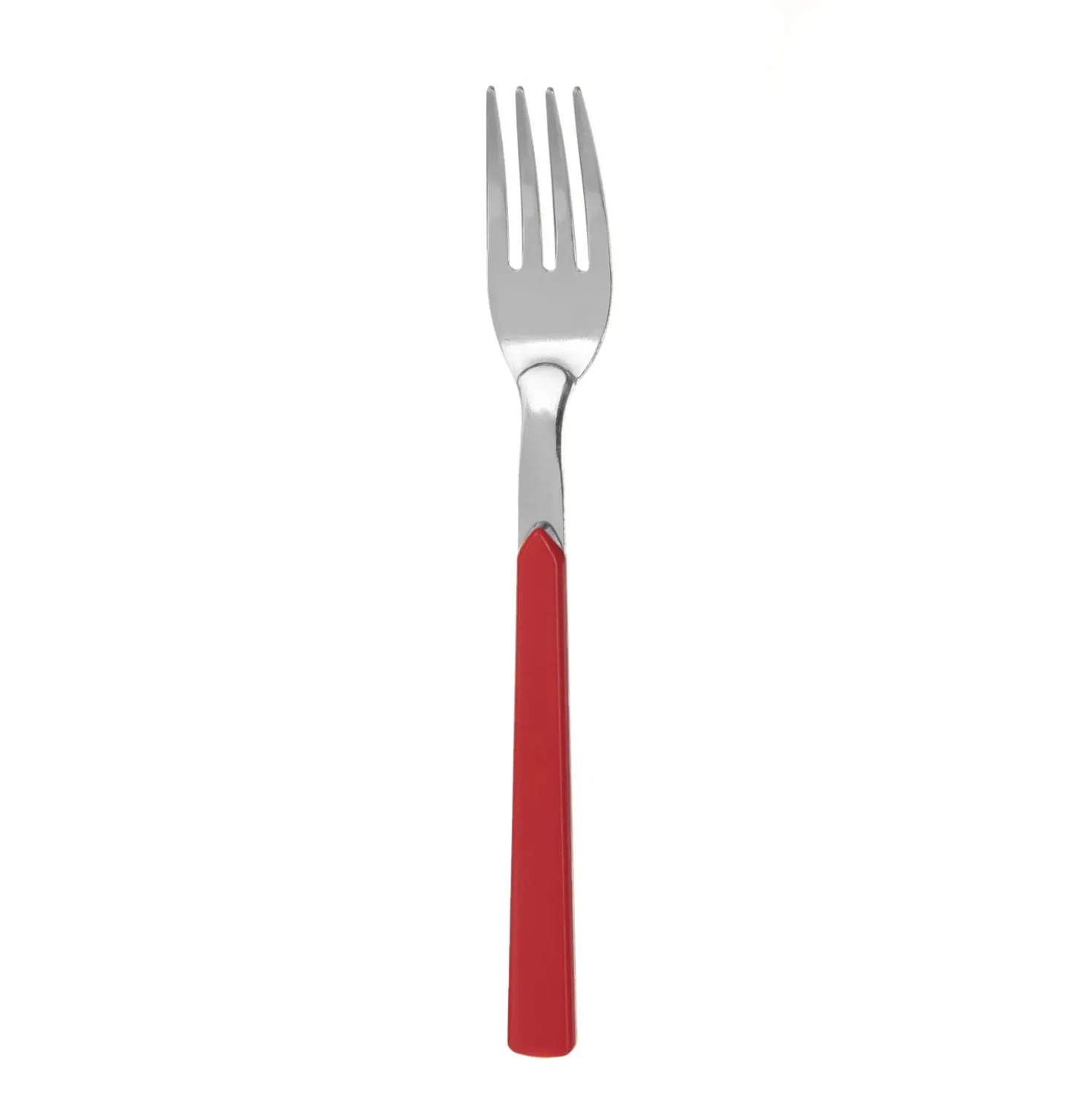 Forchetta con manico rosso Fast Eme