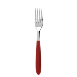 Forchetta rossa Vero Eme in acciaio inox