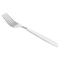 Forchetta tavola sfusa bianco in acciaio inox Silhouette