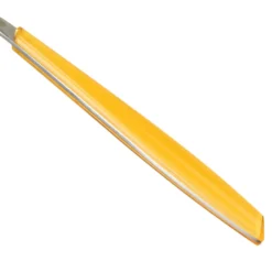 Forchetta tavola sfusa giallo in acciaio inox Silhouette