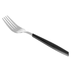 Forchetta tavola sfusa nero in acciaio inox Silhouette
